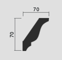 C201 - Small Ogee - Cornice