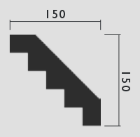 CT10 - 5 step cornice
