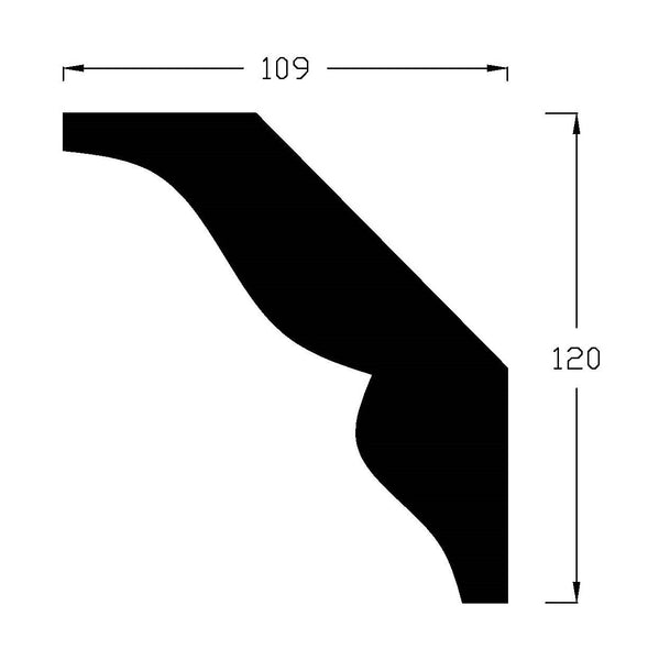 C210  - Double Ogee - Cornice