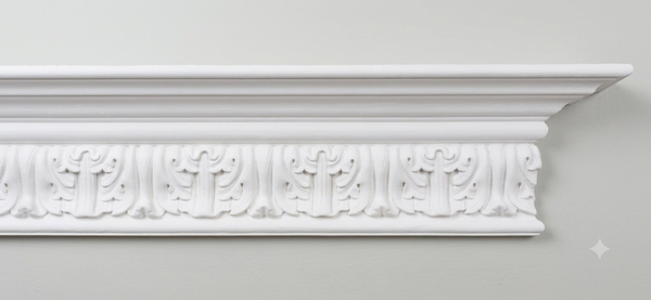 C437 Large Upright Acanthus - Cornice