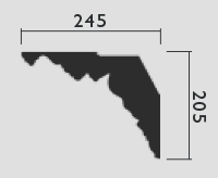 C468 The Rowallan - Cornice