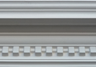 C340 - Large classic dentil cornice