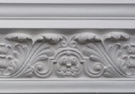 C444 Large Stepped Acanthus - Cornice