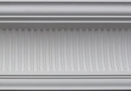 C446 Large Fluted - Cornice